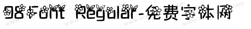98Font Regular字体转换
